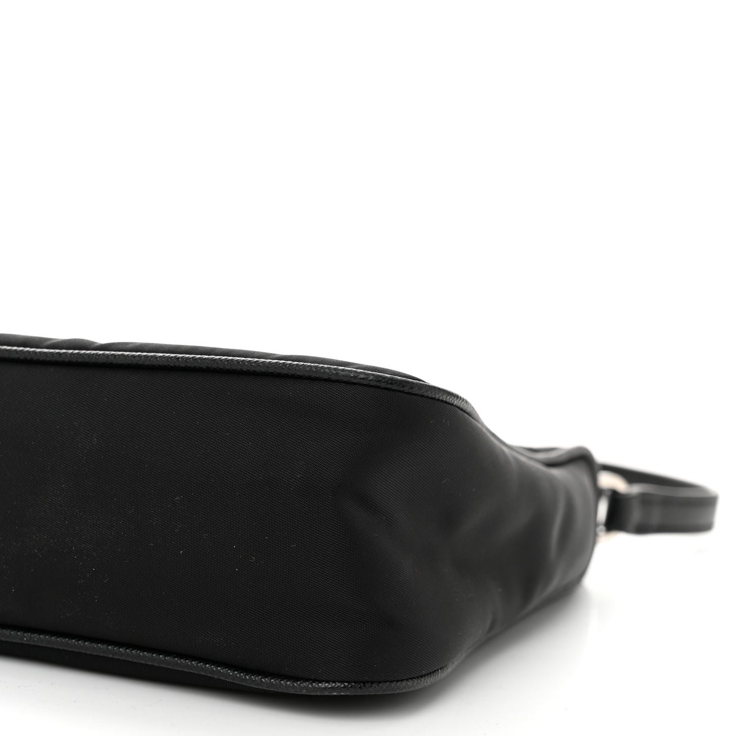 Tessuto Nylon Saffiano Mini Re-Edition 2005 Bag Black