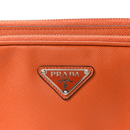 Prada Saffiano Belt Bag Papaya 8 of 10