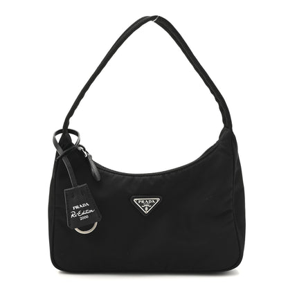 Prada Tessuto Nylon Mini Re-Edition 2000 Bag Black 1 of 10