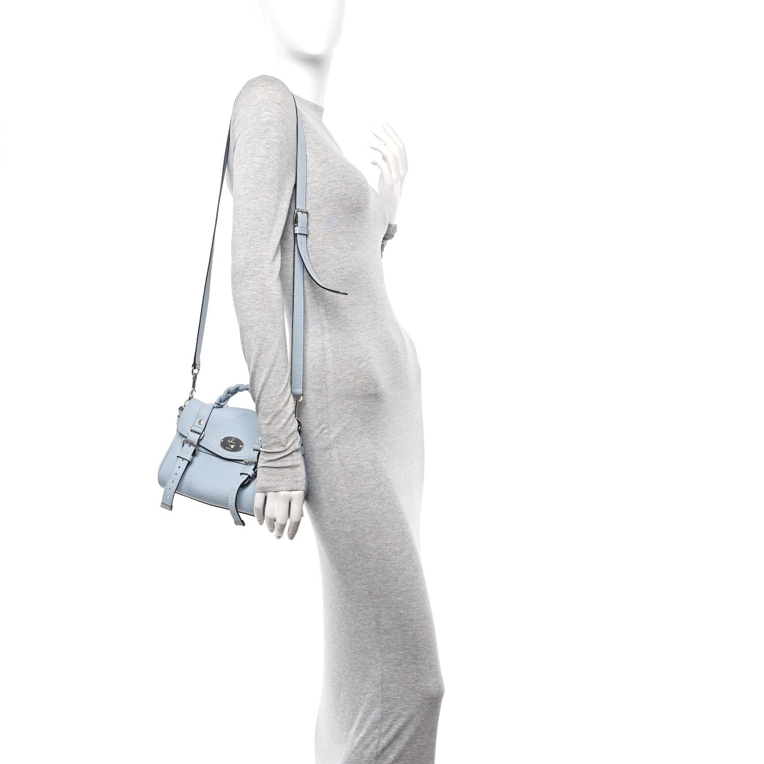 Mulberry Heavy Grain Mini Alexa Poplin Blue 2 of 10