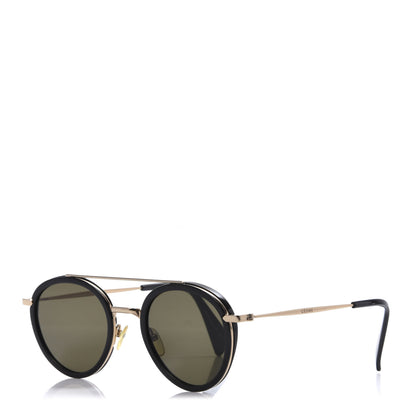 Celine Round Mia Sunglasses CL 41424/S Black 1 of 7