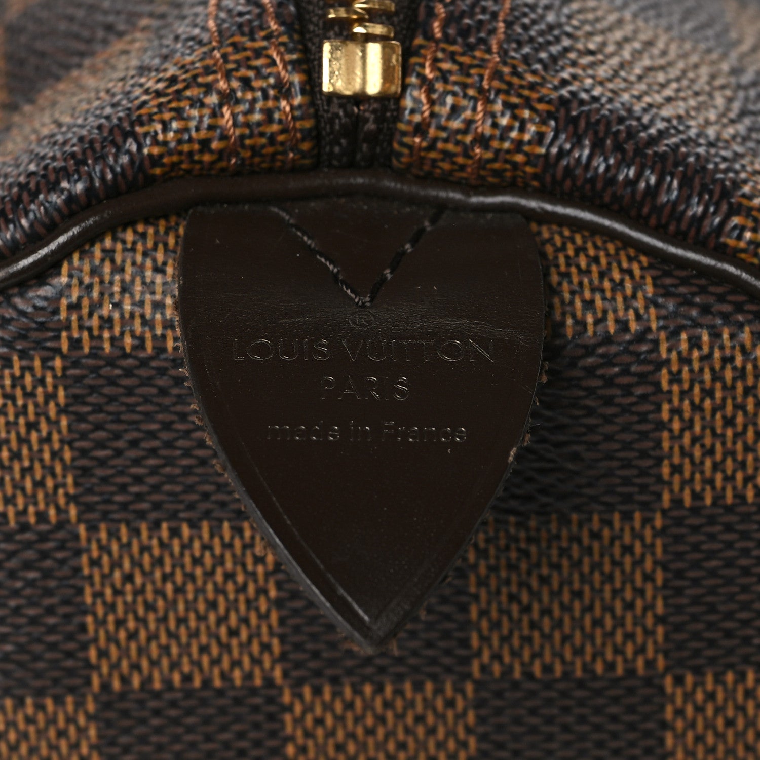 Louis Vuitton Damier Ebene Speedy 30 6 of 9