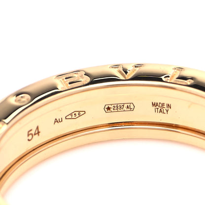 Bulgari 18K Yellow Gold B.Zero1 One-Band Ring 54 6.75 5 of 7