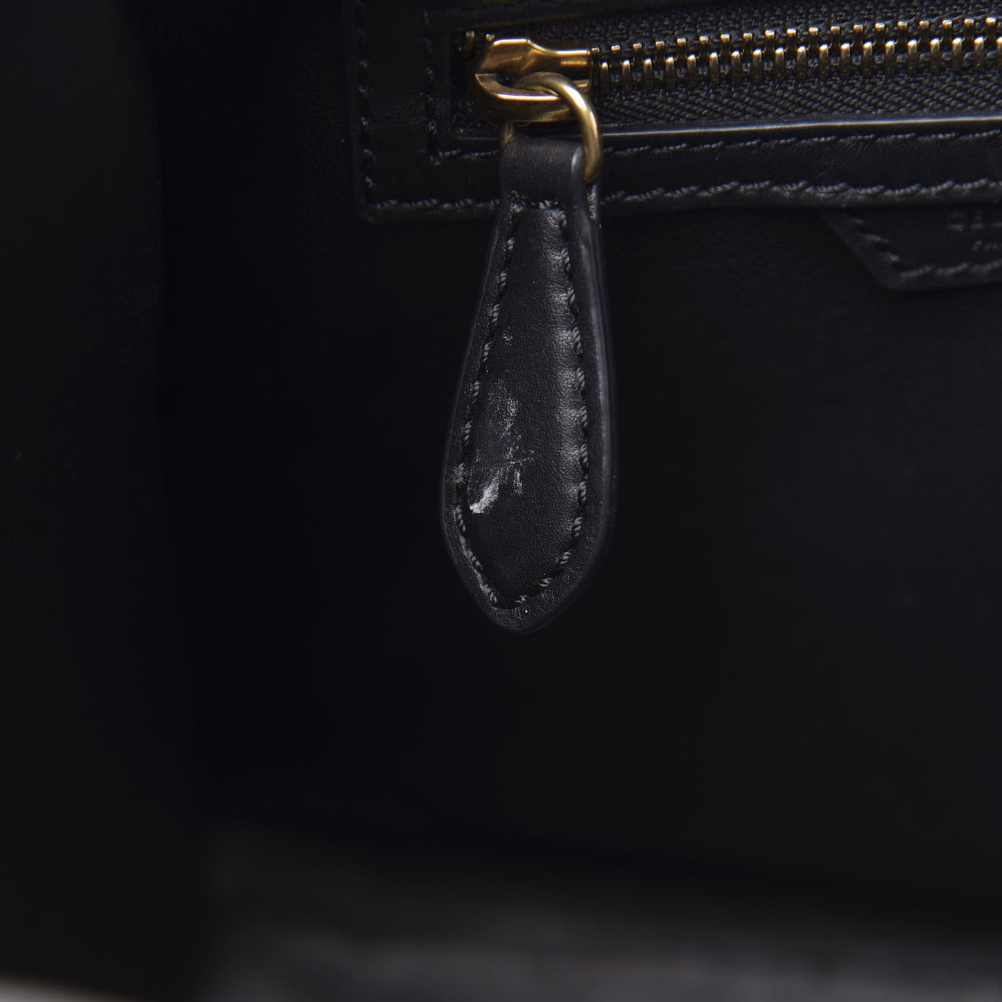 Smooth Calfskin Micro Luggage Black