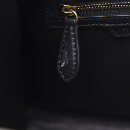 Celine Smooth Calfskin Micro Luggage Black 18 of 20