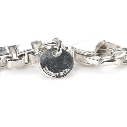 Tiffany Sterling Silver 4mm Venetian Link Bracelet 5 of 7