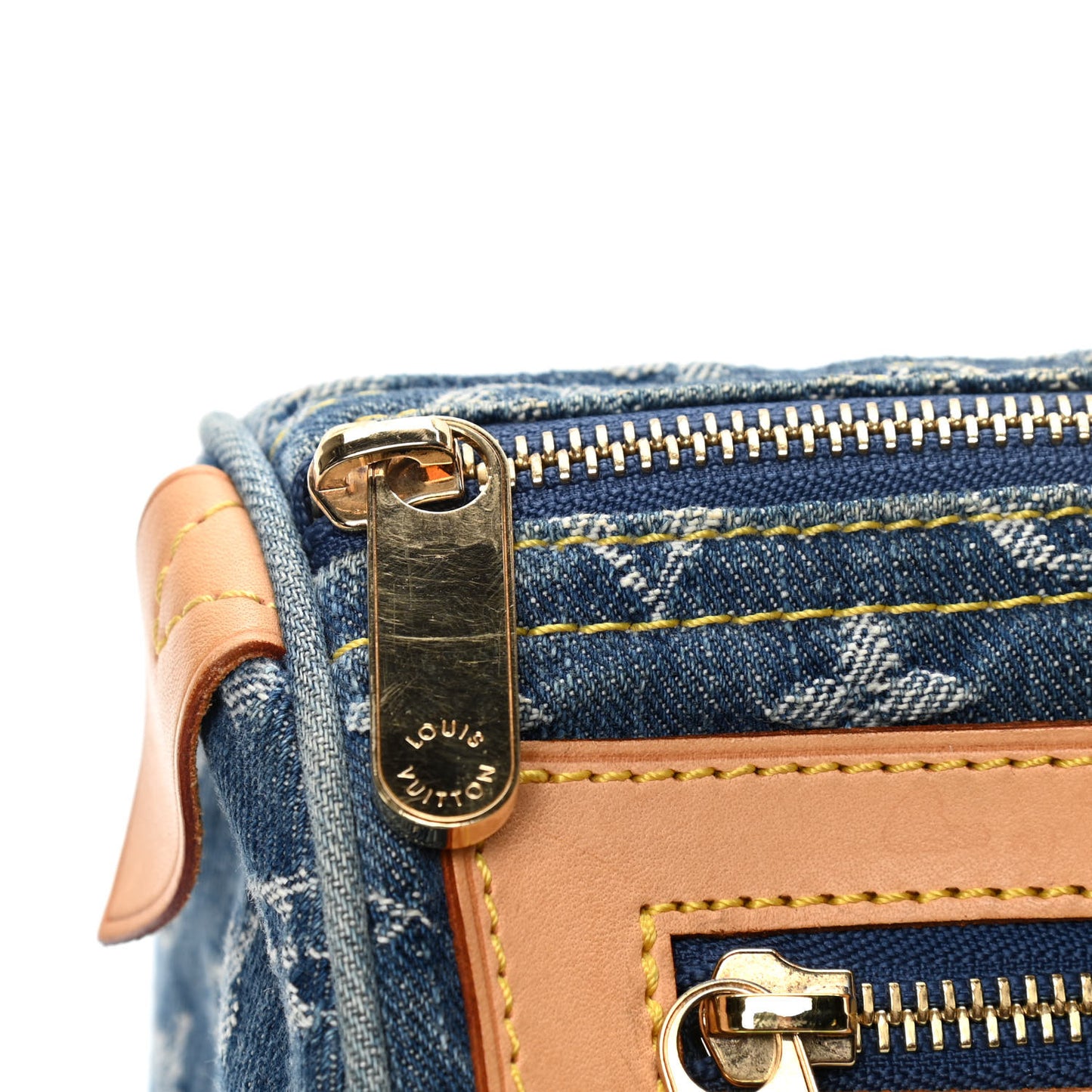 Monogram Denim Neo Speedy Blue
