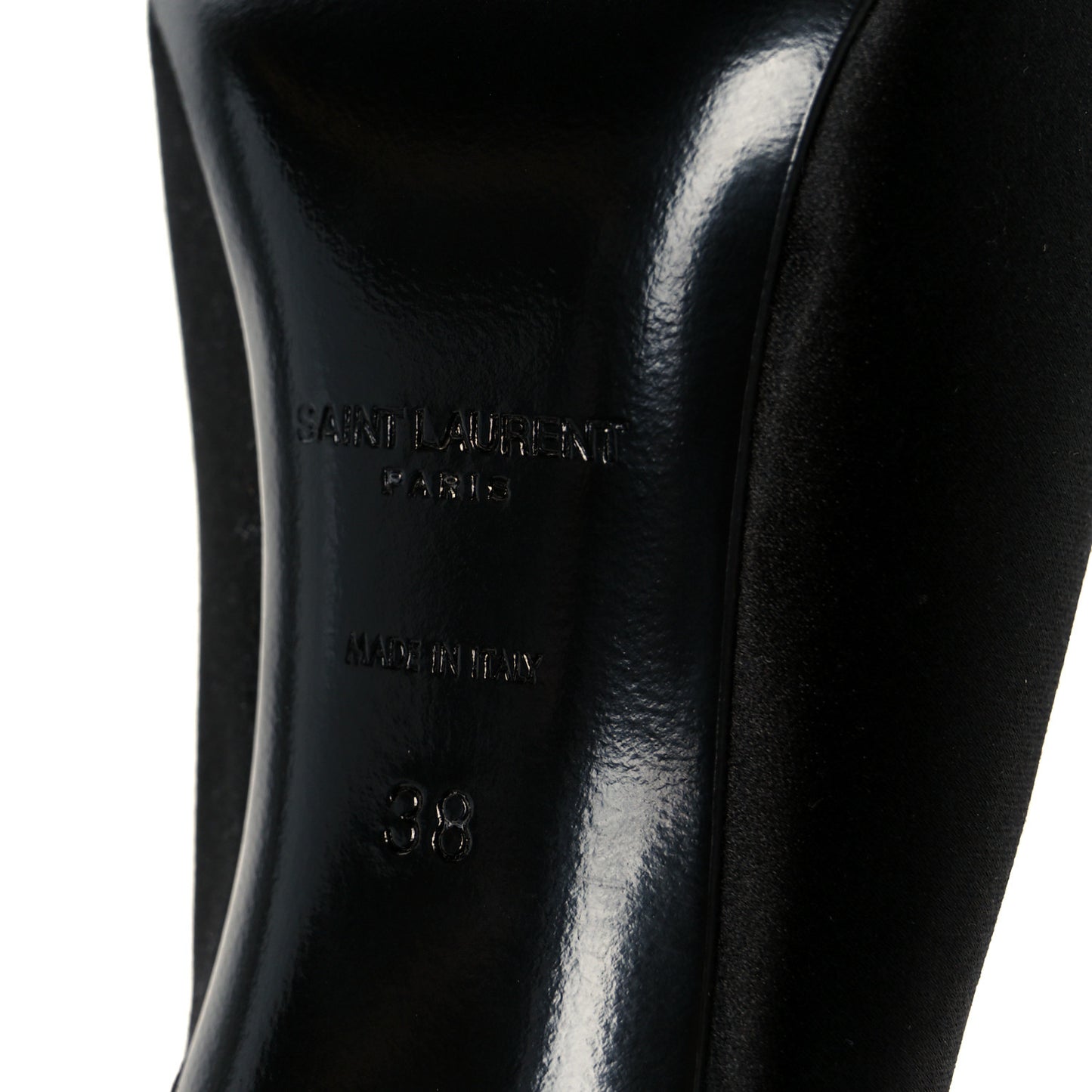 Raso Regale Raven 110 Slingback Pumps 38 Black
