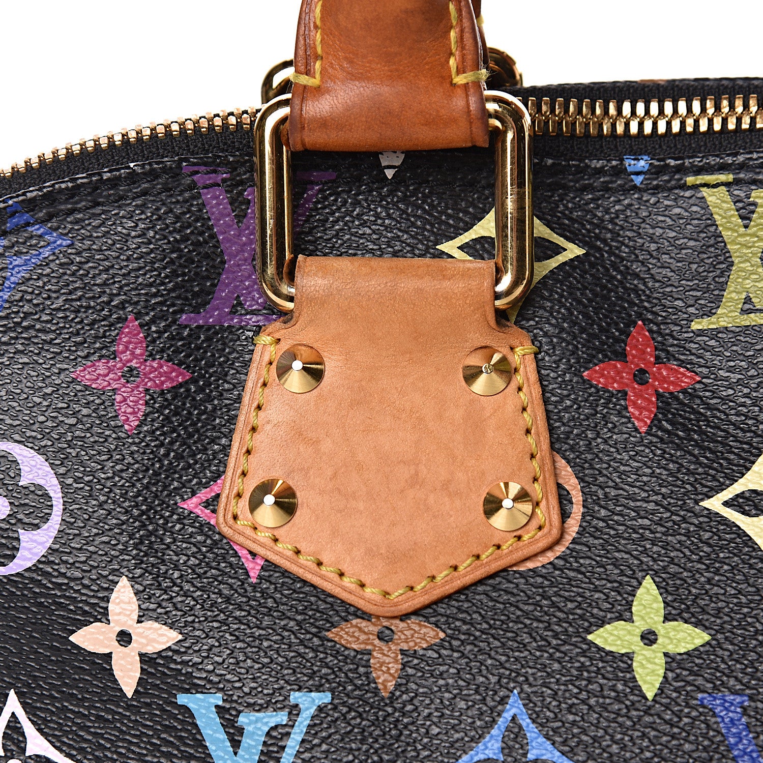 Louis Vuitton Monogram Multicolor Alma Black 12 of 24
