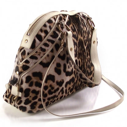 Saint Laurent Snow Leopard Small Muse 3 of 14