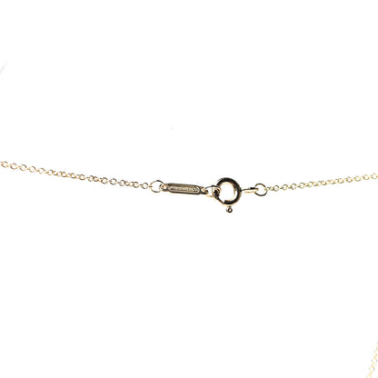 Tiffany 18K Yellow Gold Diamond Atlas Pierced Pendant Necklace 3 of 5