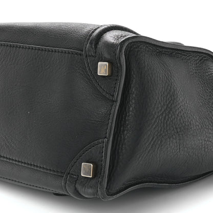 Celine Smooth Calfskin Micro Luggage Black 12 of 12