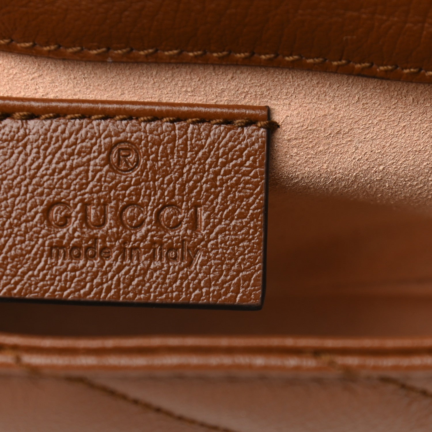 Gucci Azalea Calfskin Matelasse Diagonal Super Mini GG Marmont Shoulder Bag Cuir 6 of 9