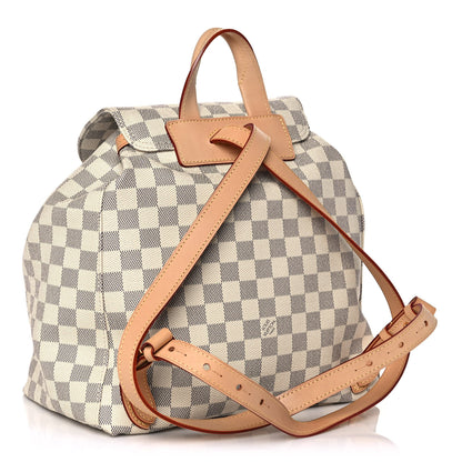 Louis Vuitton Damier Azur Sperone Backpack 3 of 9
