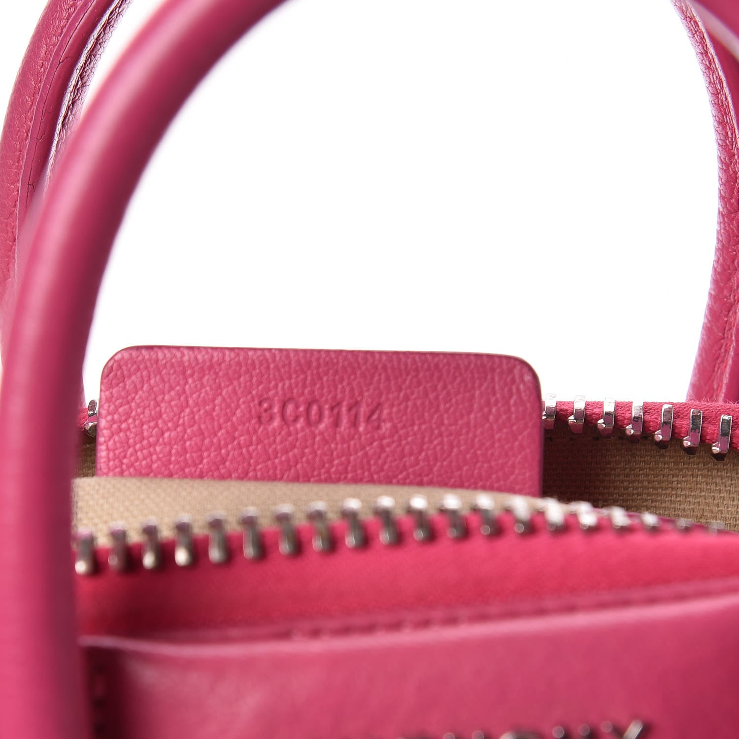 Givenchy Sugar Goatskin Mini Antigona Magenta 9 of 15