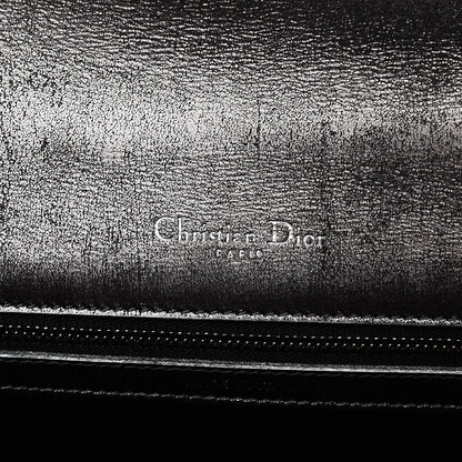 Christian Dior Metallic Brushed Calfskin Medium Diorama Flap Bag Titanium 6 of 10