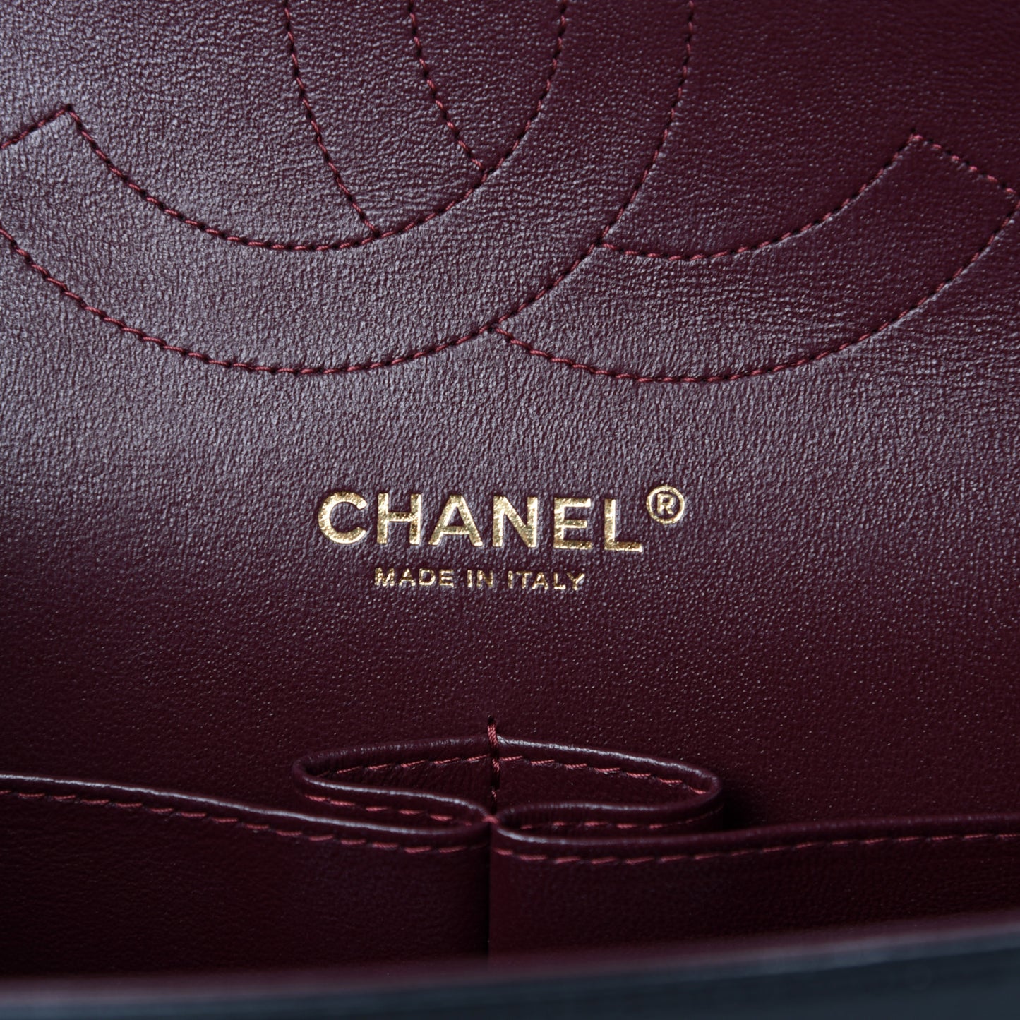 Lambskin Quilted Jumbo Double Flap Black