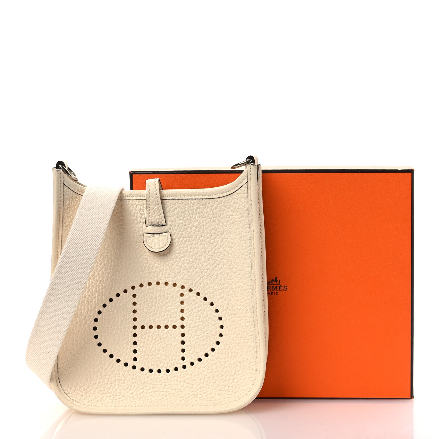 Hermes Taurillon Clemence Amazone Evelyne TPM Nata 13 of 13