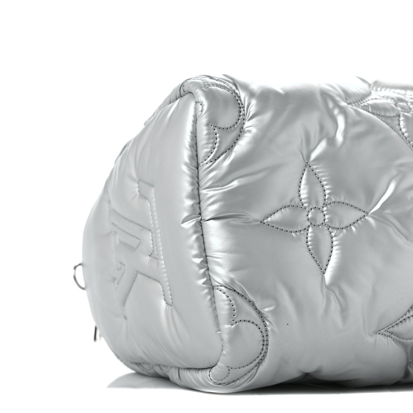 Econyl Mini Monogram Pillow Speedy Bandouliere 25 Silver