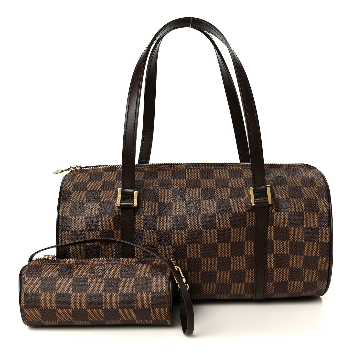 Damier Ebene Papillon 30 With Companion