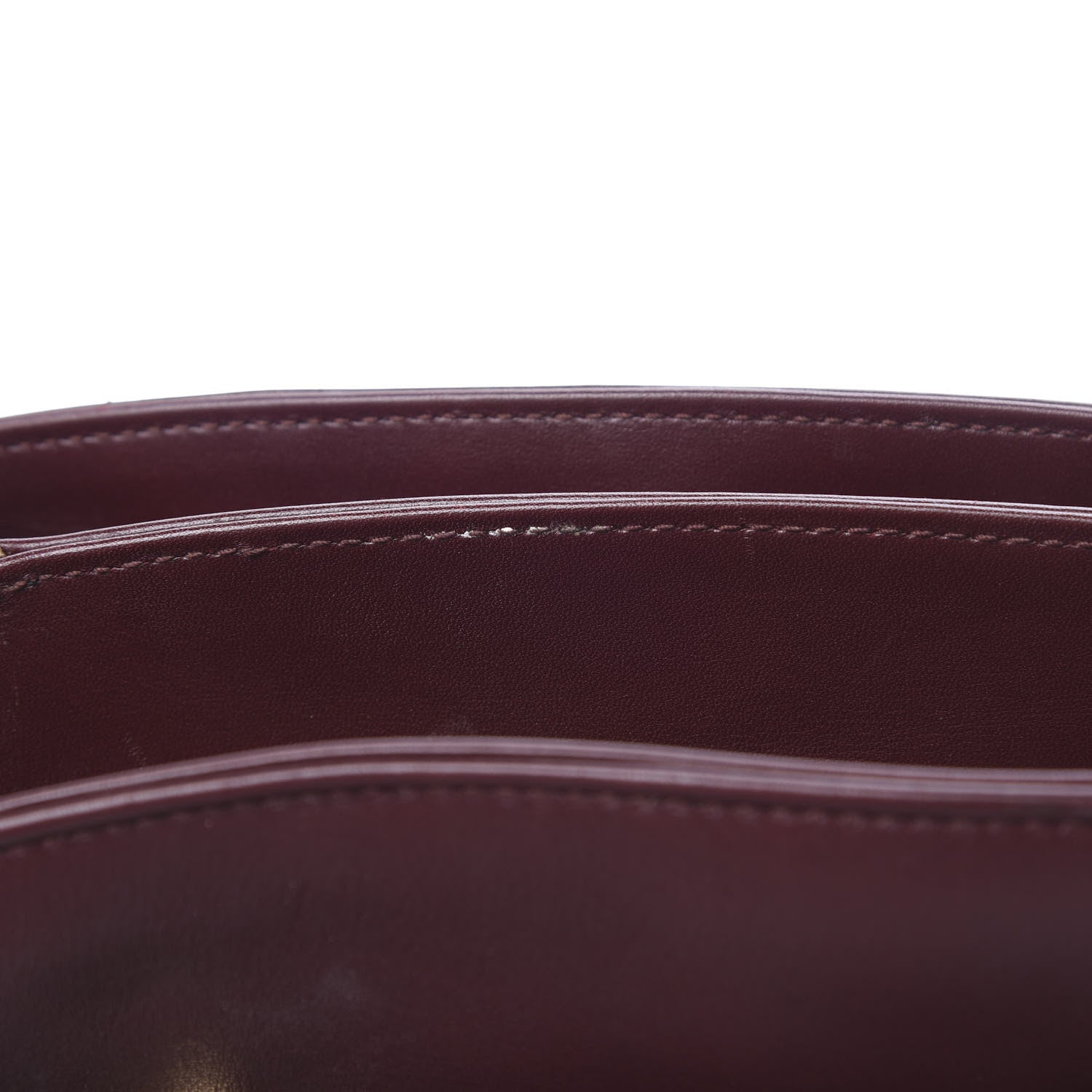 Gucci Vitello Palmellato Lux Large Arli Top Handle Bag Vintage Bordeaux 22 of 26