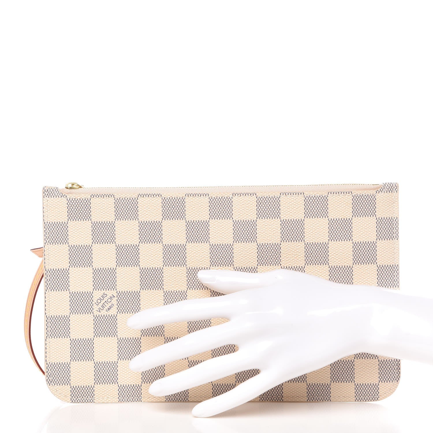 Louis Vuitton Damier Azur Neverfull MM GM Pochette 2 of 8