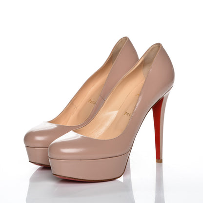 Christian Louboutin Jazz Calf Bianca 120 Pumps 39 Nude 3 of 7