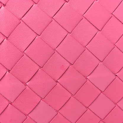 Bottega Veneta Nappa Maxi Intrecciato The Pouch Oversized Clutch Pink 9 of 11