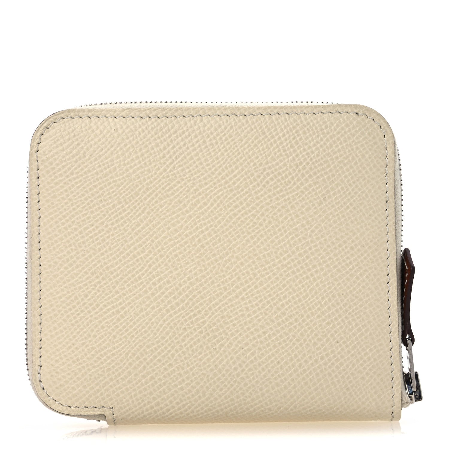 Hermes Epsom Silk'In Compact Wallet Nata 1 of 10