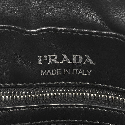 Prada Soft Calfskin Diagramme Camera Bag Black 6 of 9