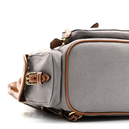 Miu Miu Canapa Soft Calfskin Mini Backpack Aluminum Brandy 8 of 10
