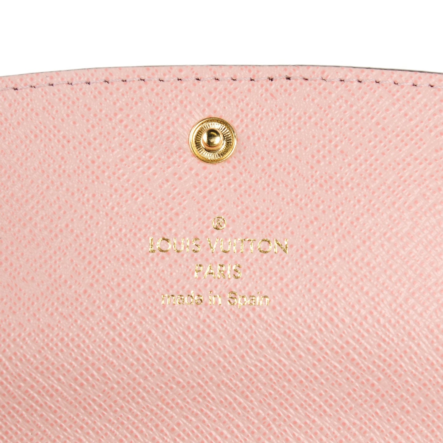 Monogram Emilie Wallet Rose Ballerine