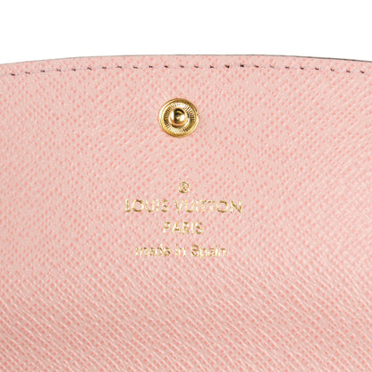 Louis Vuitton Monogram Emilie Wallet Rose Ballerine 6 of 7