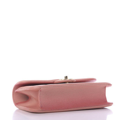 Chanel Caviar Quilted Small Sunset On The Sea Flap Coral 4 of 10
