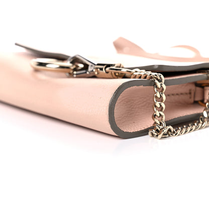 Chloe Calfskin Mini Faye Shoulder Bag Cement Pink 9 of 13