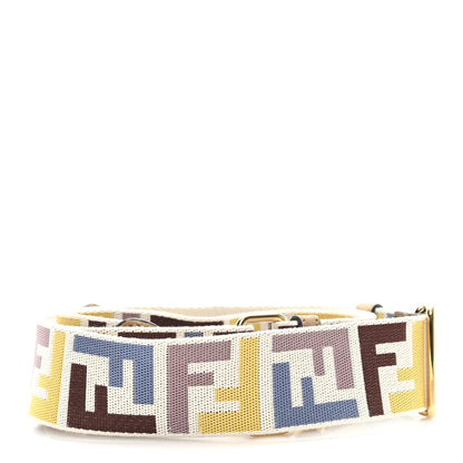 Fendi Ribbon Vitello King FF 1974 Adjustable Strap You Multicolor 2 of 3