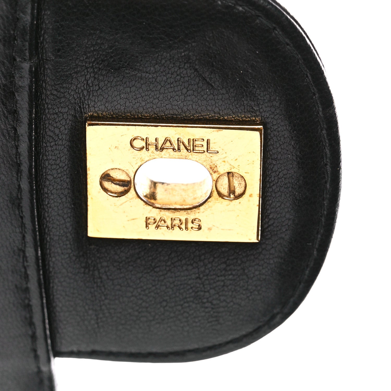 Chanel Lambskin Quilted XL Jumbo Single Flap Black 6 of 10