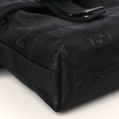 Gucci Econyl Nylon Monogram Off The Grid Messenger Bag Black 7 of 9