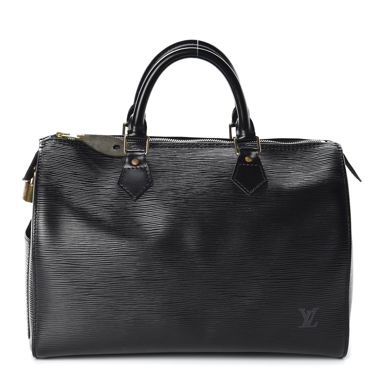 Louis Vuitton Epi Speedy 30 Black 1 of 11