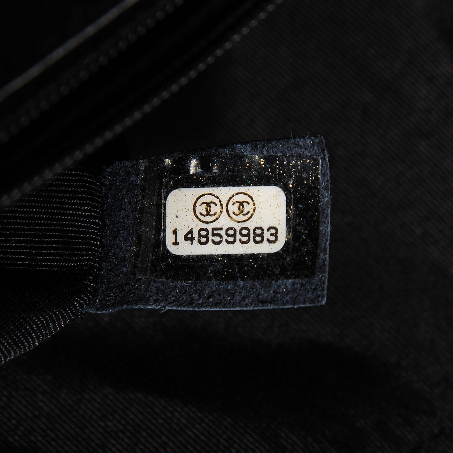 Lambskin Quilted Medium Ladybug Flap Black