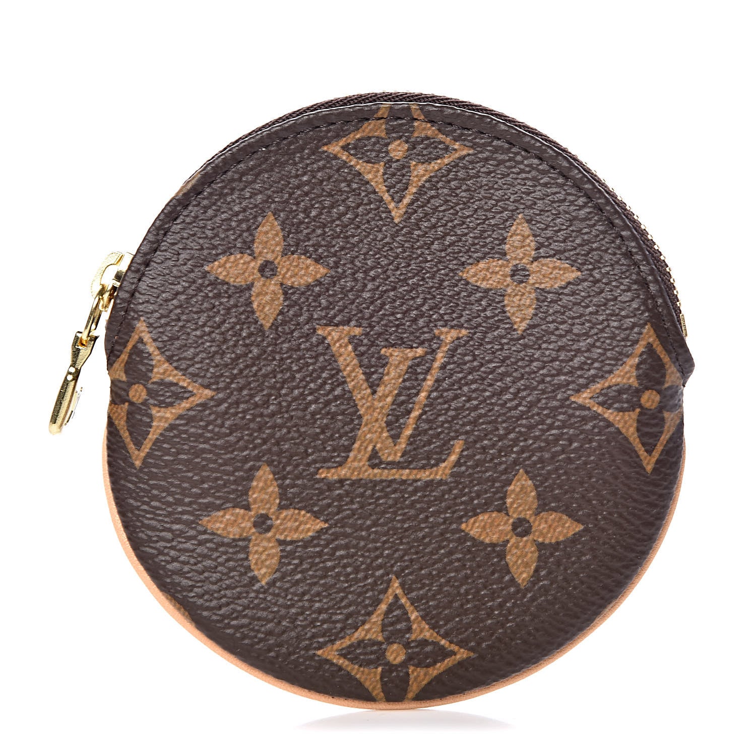 Louis Vuitton Monogram Round Coin Purse 1 of 7