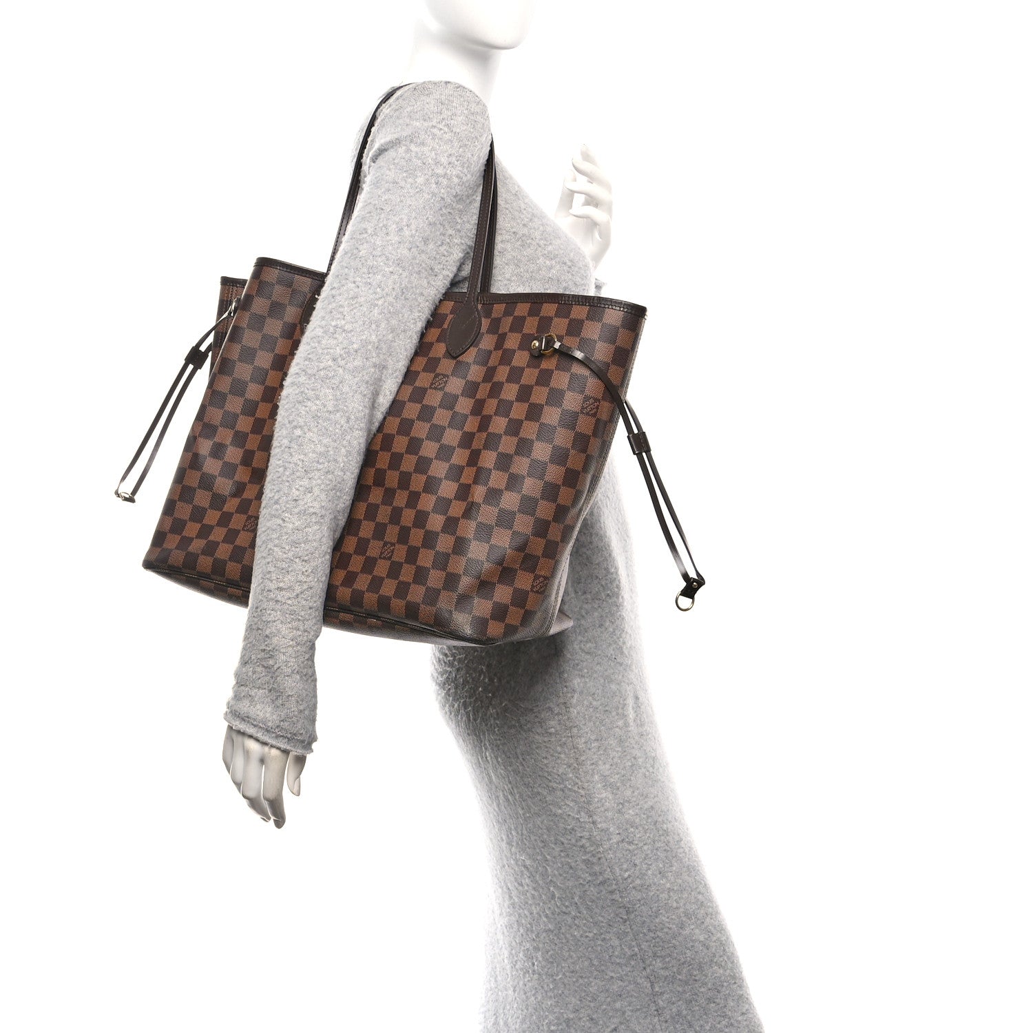 Louis Vuitton Damier Ebene Neo Neverfull GM 2 of 9