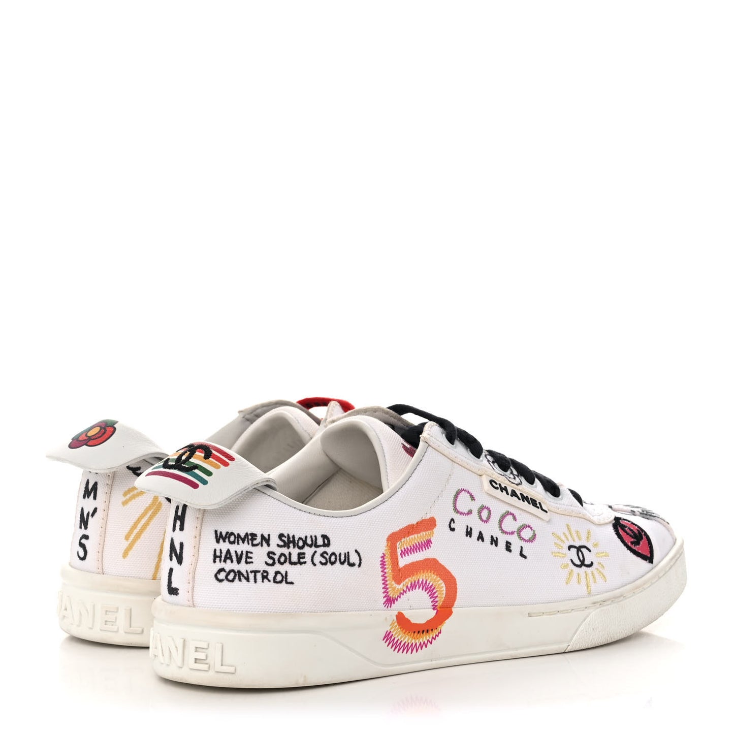 x Pharrell Williams Calfskin Womens Sneakers 38 White