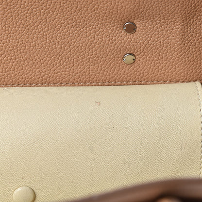 Givenchy Grained Calfskin Medium Horizon Satchel Beige 14 of 15