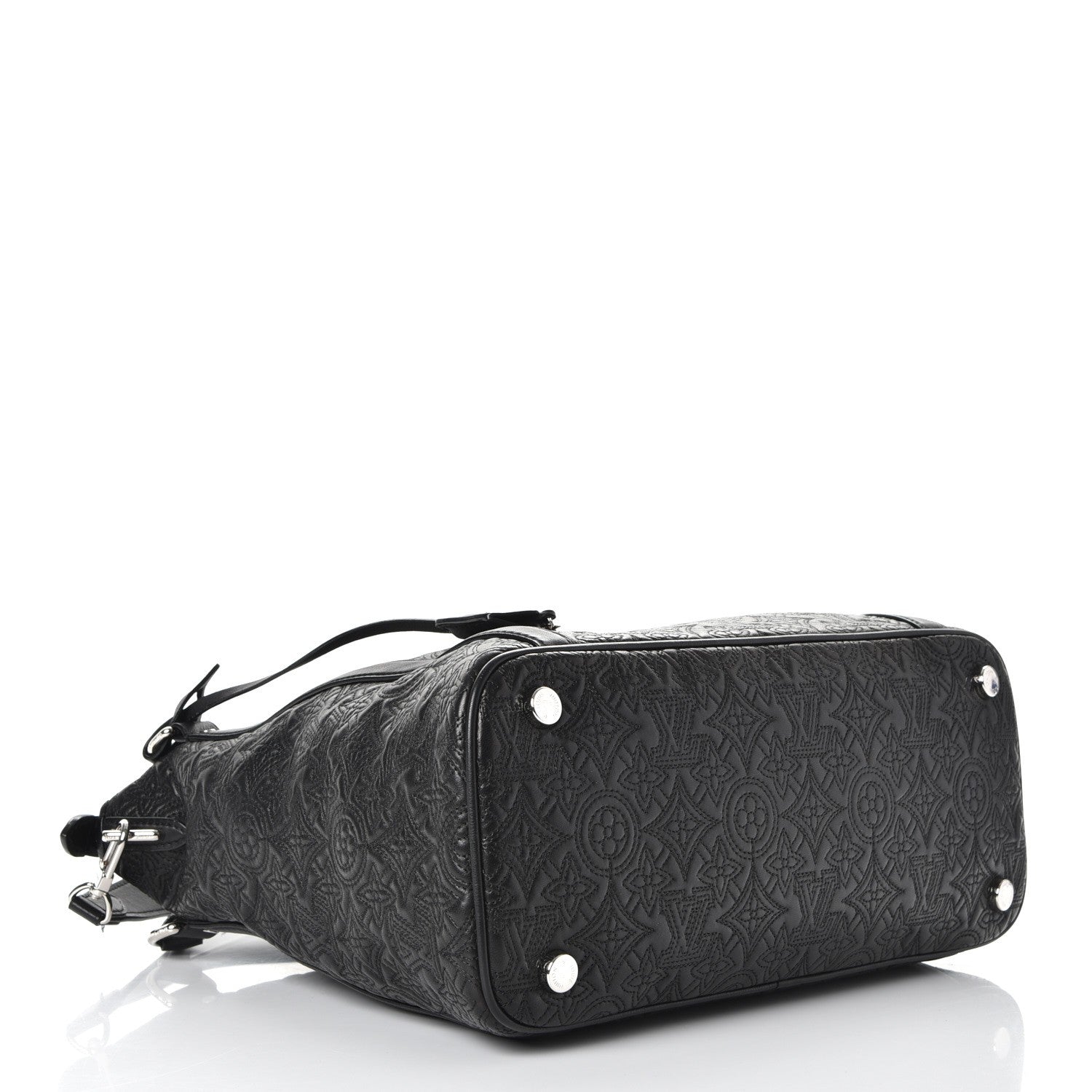 Louis Vuitton Monogram Lambskin Antheia Ixia PM Black 5 of 10