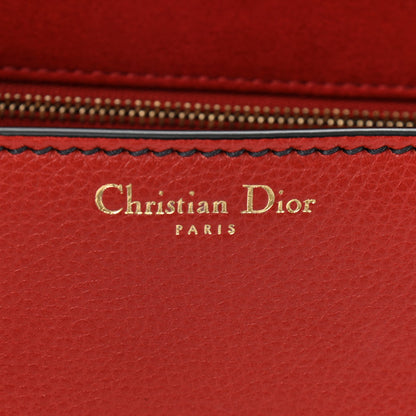 Christian Dior Calfskin Dioraddict Top Handle Red 6 of 10