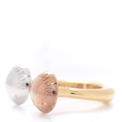 Louis Vuitton Studdy Ring M Gold Pink Silver 3 of 10