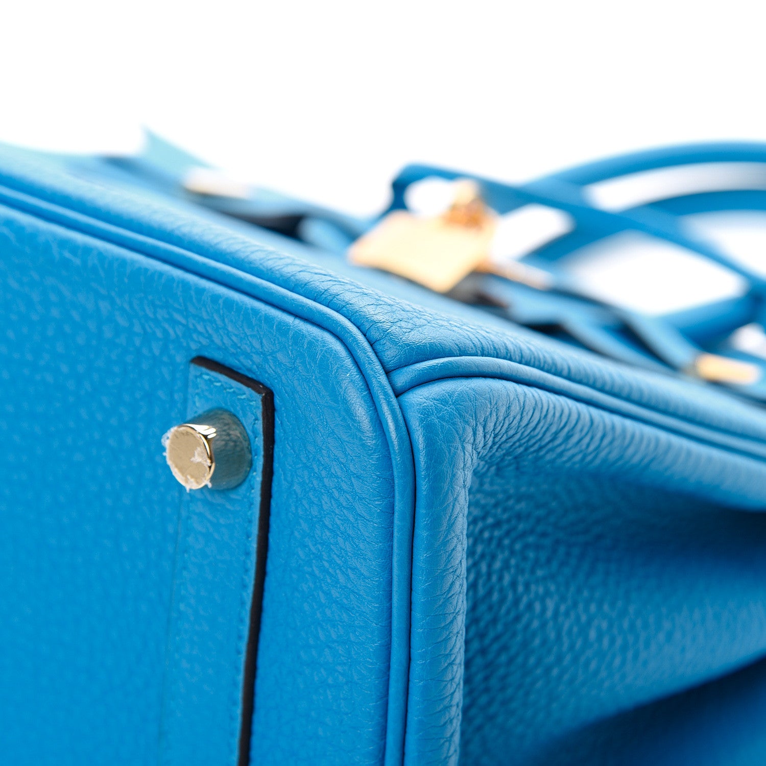 Hermes Togo Birkin 25 Bleu Zanzibar 9 of 13