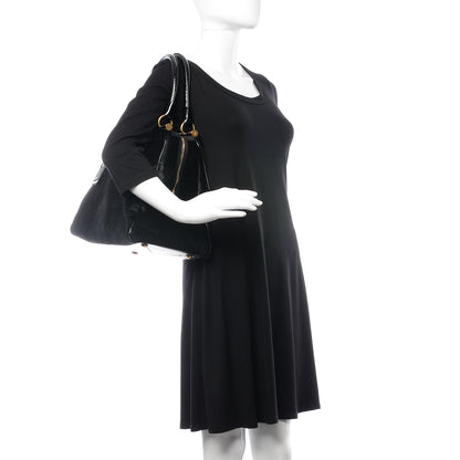 Saint Laurent Fur Medium Majorelle Black 8 of 17