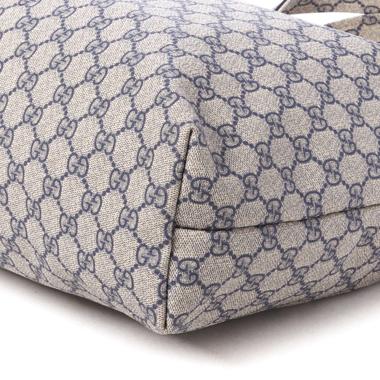 GG Plus Monogram Medium Signature Web Loop Tote Navy